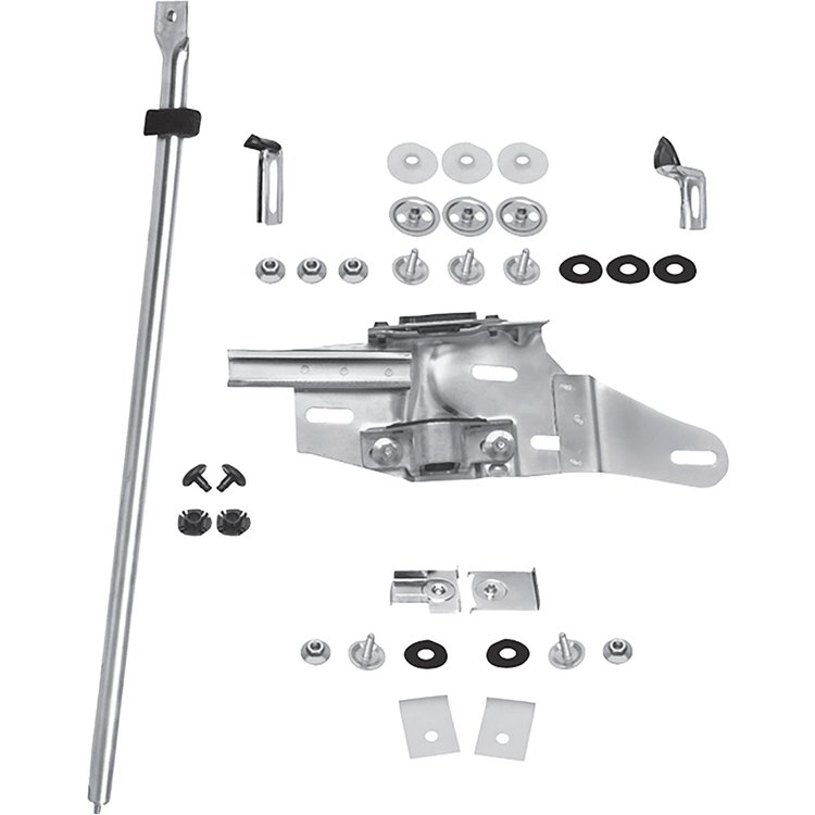 9822152 Door Glass Track, Window Guide and Hardware Kit for 1970-1972 Chevy Chevelle, GM A-Body [Left/Driver Side]