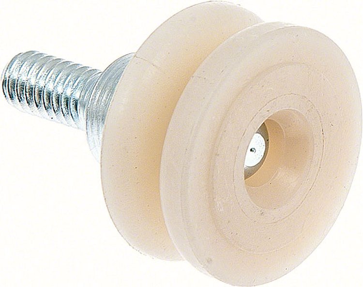 Quarter Window Lower Roller Fits Select 1971-1976 GM B-Body 2-Doors