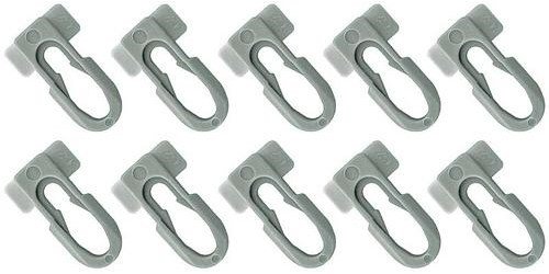 9838109K 1965-81 Buick, Chevrolet, Pontiac, Oldsmobile; Side Molding Clip; 10 Piece Set; Various Models