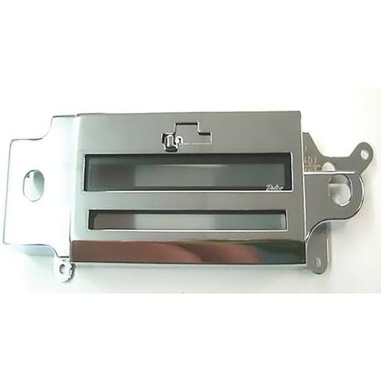 986203 1965 Chevrolet Impala, Full Size, Chevelle, El Camino, Malibu, Radio Face, Die Cast, Chrome, GM# 986203