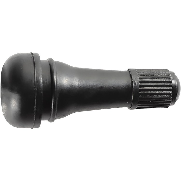 A10184 Tire Valve Stem, w/ Cap, For Steel Wheel w/.453 or 29/64" hole, 1-1/4" Long