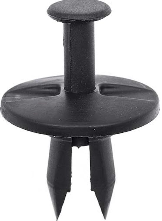 Push-in Retainer Clip For Front or Rear Bumper Cover 1/2 in. Hole, 1 in. Head
