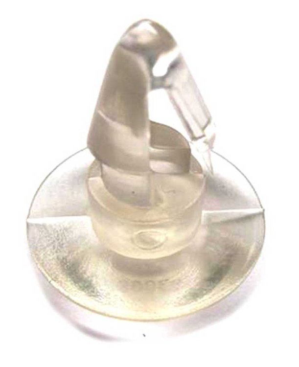 A1037 1979-02 Camaro, Firebird; Front & Rear Bumper Cover Push In Retainer Clip; Clear