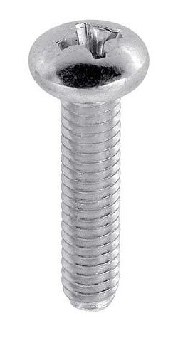 A15382 #8-32 x 3/4" Phillips Pan Head Machine Screw- Zinc Plated