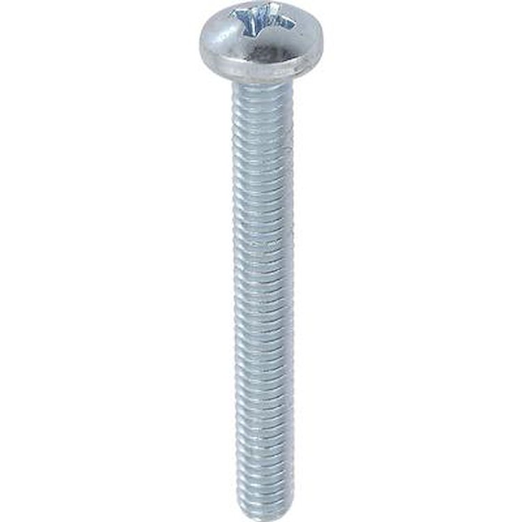A15385 #8-32 x 1-1/2" Phillips Pan Head Machine Screw- Zinc Plated