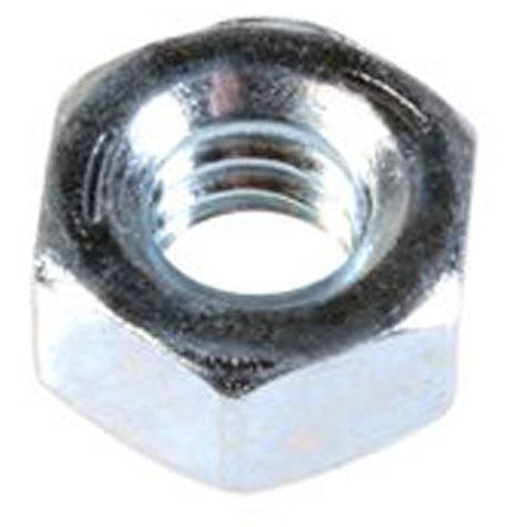 A15586 1/4-20 USS Hex Nut Zinc Plated Grade 5