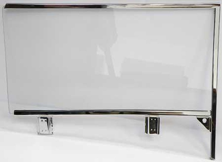 A1602 Door Glass Assembly; 1958 Impala 2 Door Hardtop & Convertible With Clear Glass; RH