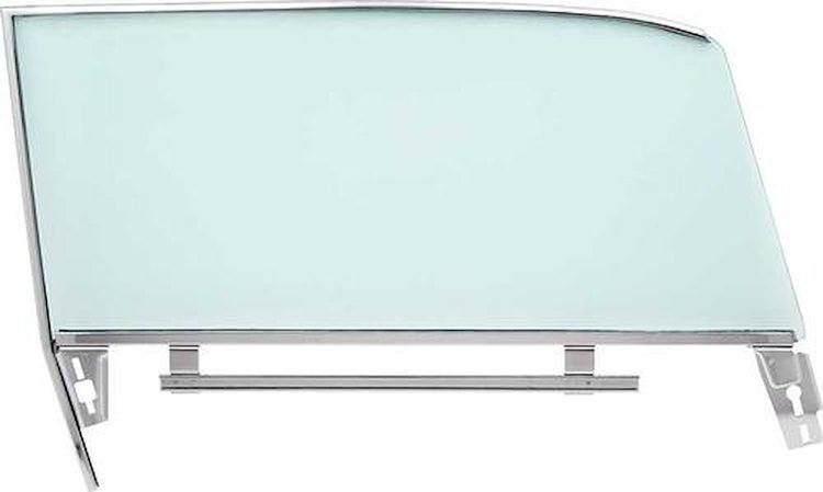 A1611 Door Glass Assembly; 1961 Impala, 61-62 Bel Air 2 Door Bubble Top With Tinted Glass; LH