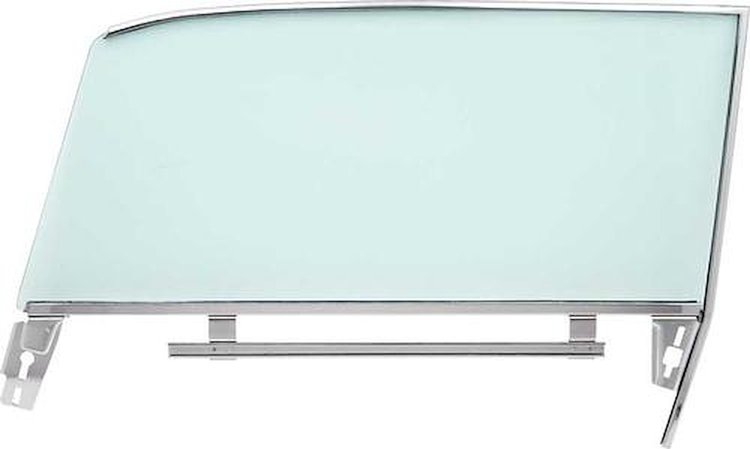 A1612 Door Glass Assembly; 1961 Impala, 61-62 Bel Air 2 Door Bubble Top With Tinted Glass; RH