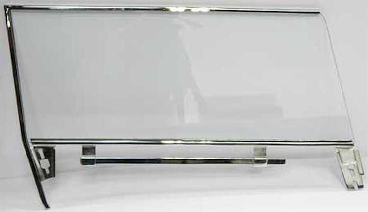 A1614 Door Glass Assembly; 1962-64 Impala 2 Door Hardtop With Clear Glass; RH