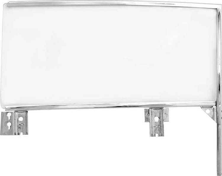 A1624 Door Glass Assembly; 1959-60 Full Size Chevrolet Convertible With Clear Glass; RH