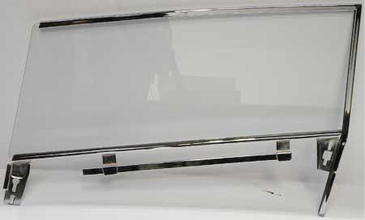 A1625 Door Glass Assembly; 1961-64 Impala Convertible With Clear Glass; LH