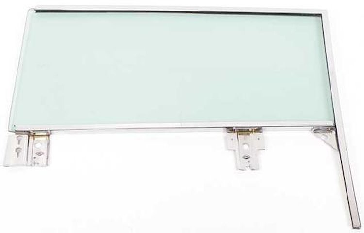 A1628 Door Glass Assembly; 1959-60 Full Size Chevrolet Convertible With Tinted Glass; RH