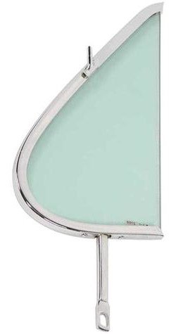 A1648 Vent Assembly 1961 Impala, 1961-62 Bel Air 2 Door Bubble Top With Tinted Glass; LH