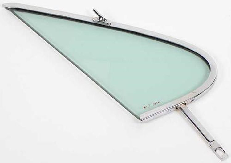 A1649 Vent Assembly 1961 Impala, 1961-62 Bel Air 2 Door Bubble Top With Tinted Glass; RH