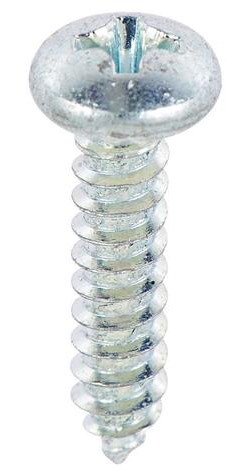 A2365 #8 x 3/4" Phillips Pan Head Tap Screw Zinc