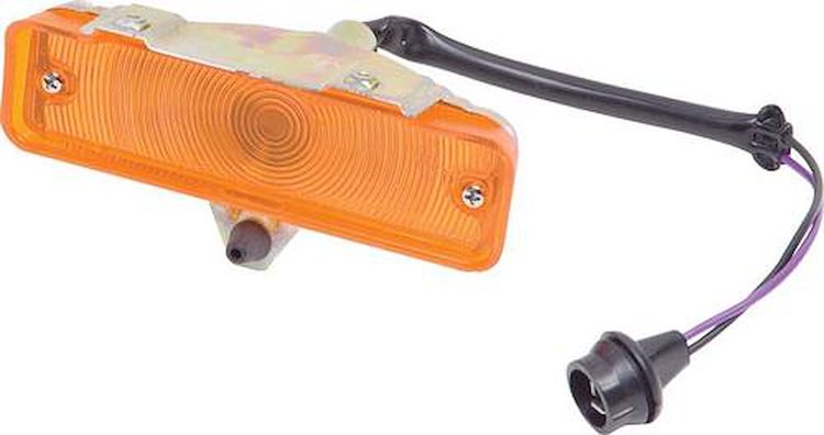 A26008 1966-67 Chevy II / Nova; Front Park Lamp Assembly; RH