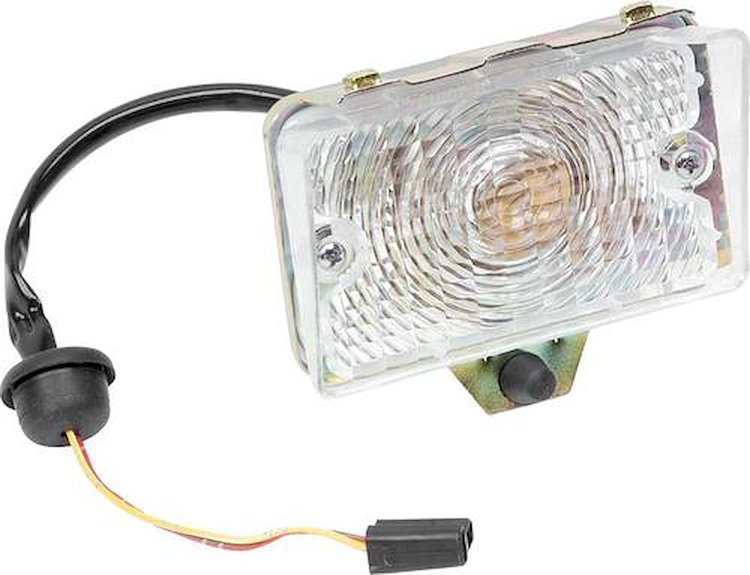 A26009 1970 Nova; Front Park Lamp Assembly; Clear Lens; RH or LH
