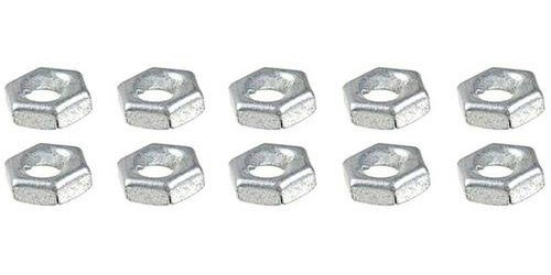 A3400K Thread Cutting Nut, 1/8" Stud Size, 1/4" Hex, 10 Piece Set