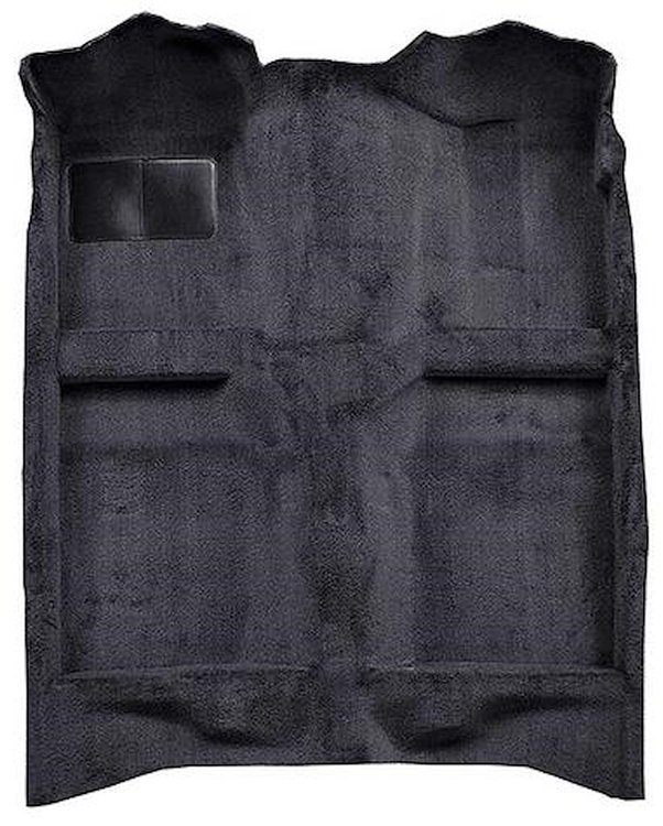 A4022A33 Passenger Area Cut Pile Floor Carpet 1982-93 Mustang Coupe/Hatchback; Graphite