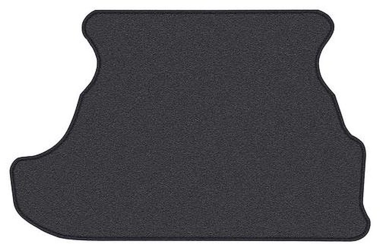 A4028A33 Cut Pile Carpet Trunk Mat 1979-93 Mustang Coupe; Graphite