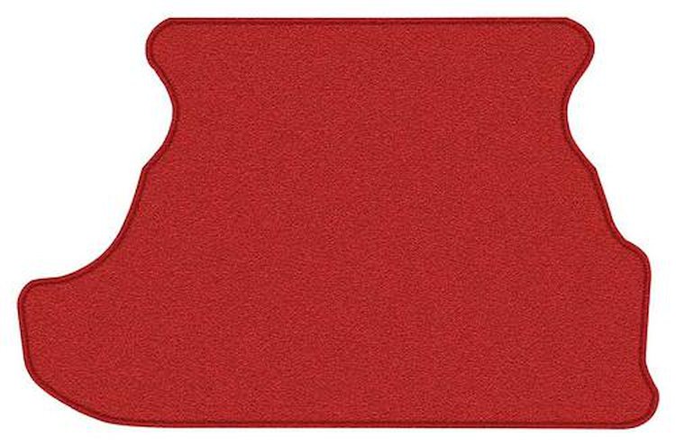A4028A58 Cut Pile Carpet Trunk Mat 1979-93 Mustang Coupe; Maple/Canyon