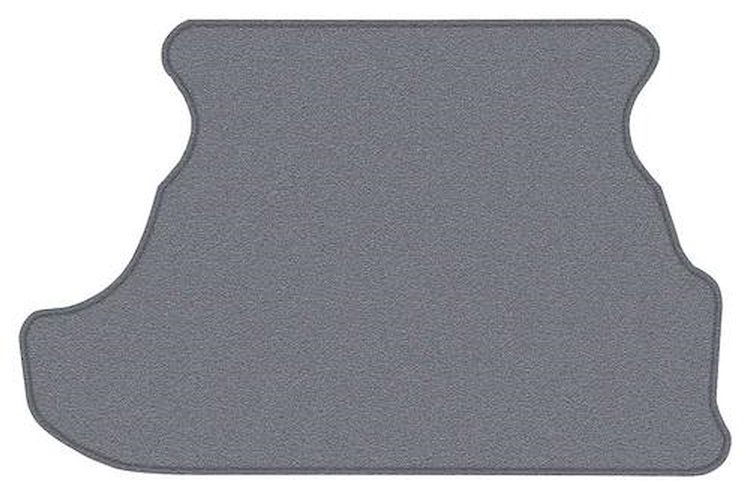 A4028A68 Cut Pile Carpet Trunk Mat 1979-93 Mustang Coupe; Smoke