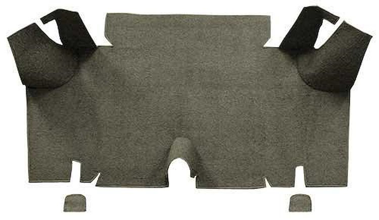 A4056A09 Loop Trunk Carpet 1965-66 Mustang Fastback; Ivy Gold