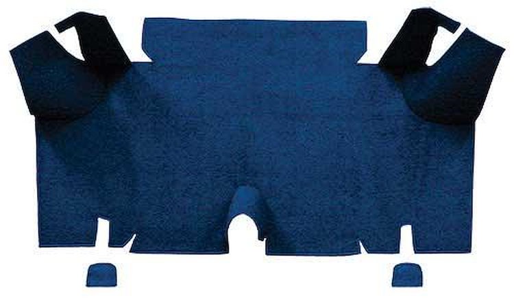 A4056A12 Loop Trunk Carpet 1965-66 Mustang Fastback; Dark Blue