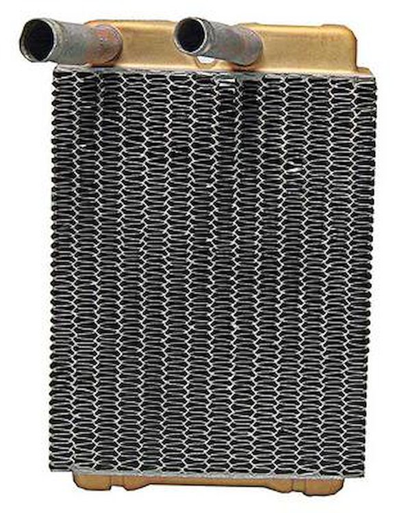 A4610232 Heater Core Assembly-1974-78 Ford Mustang II, 1971-78 Pinto; with AC; Copper/Brass; Measures; 8" X 6" X 2"