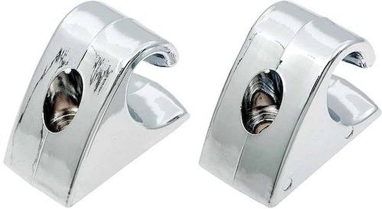 A5100110 Sun Visor Hooks for 1967-1972 Chevrolet/GMC Truck, Blazer/Jimmy, Suburban [Chrome]
