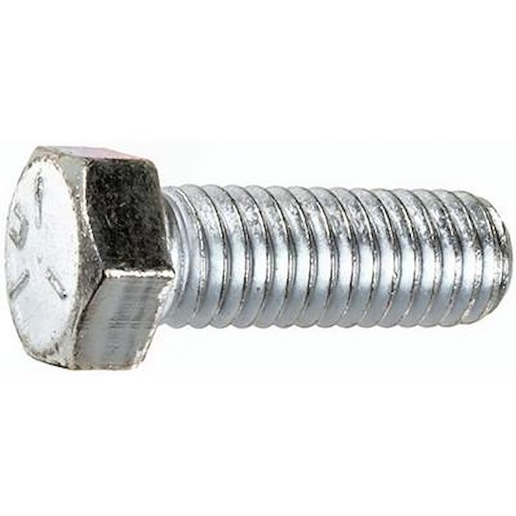 A5477 7/16"-14 x 1-1/4" Hex Bolt, Grade 5, Zinc