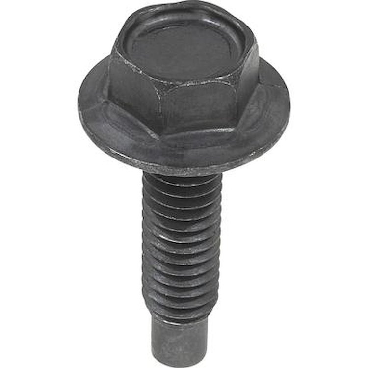 A5713 5/16" X 18 X 1-1/4" Hex Washer Head Spin Lock Bolt, Phospate Coating