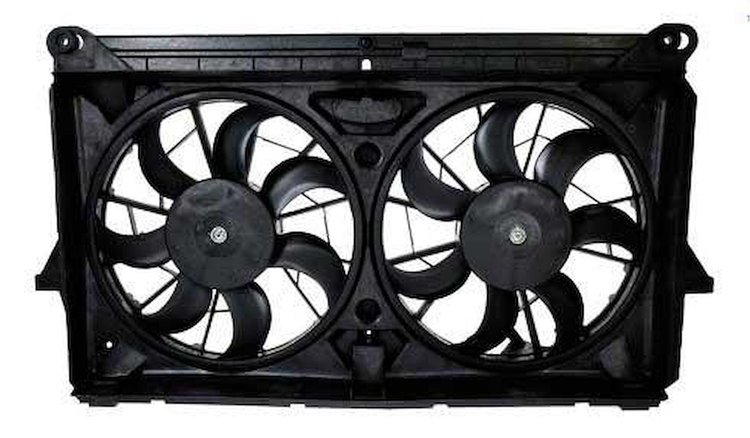 A58313 2005-07 Chevrolet/GMC Truck or SUV; Radiator Fan Assembly; For V8 Engines