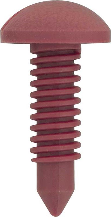 A8100336 1982-92 Camaro, Firebird; Rear Hatch Panel Trim Screw; Red