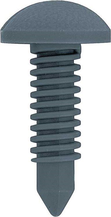 A8100337 1982-92 Camaro, Firebird; Rear Hatch Panel Trim Screw; Medium Dark Gray