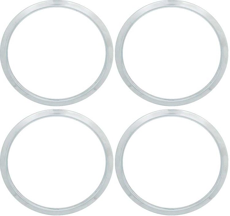 A8500503 1971-76 Firebird, Trans Am; Honeycomb Wheel Trim Ring; Stainless Steel; 15 in. x 7 in.; Set of 4