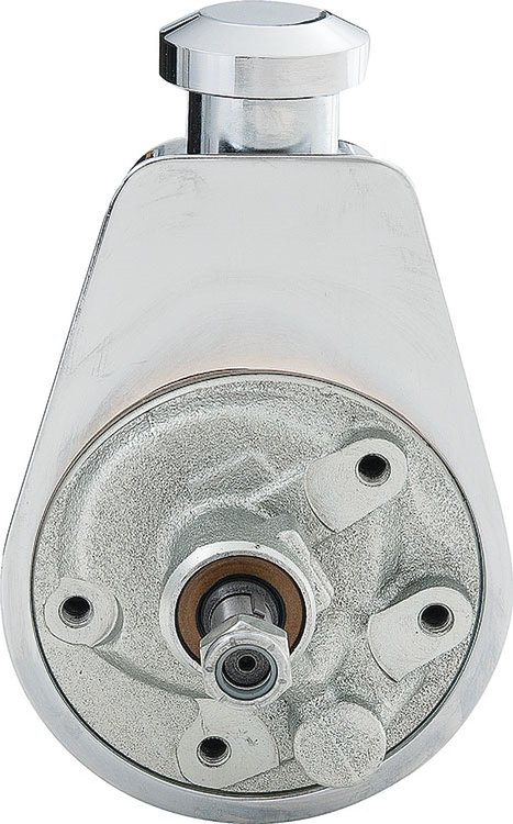 Chrome Power Steering Pump 1969-74 GM Cars & Trucks w/6 Cylinder or Small Block Chevy
