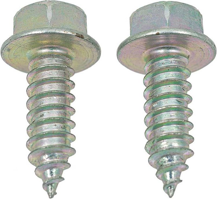 A9600173 Kick Panel AC Actuator Bolts-; 1967-69 Camaro, Firebird; Pair