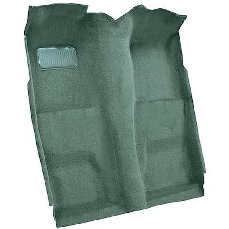 AM1101814 1972-78 American Motors Gremlin; 1-Piece Passenger Area Carpet Set; Cutpile; Light Jade Green
