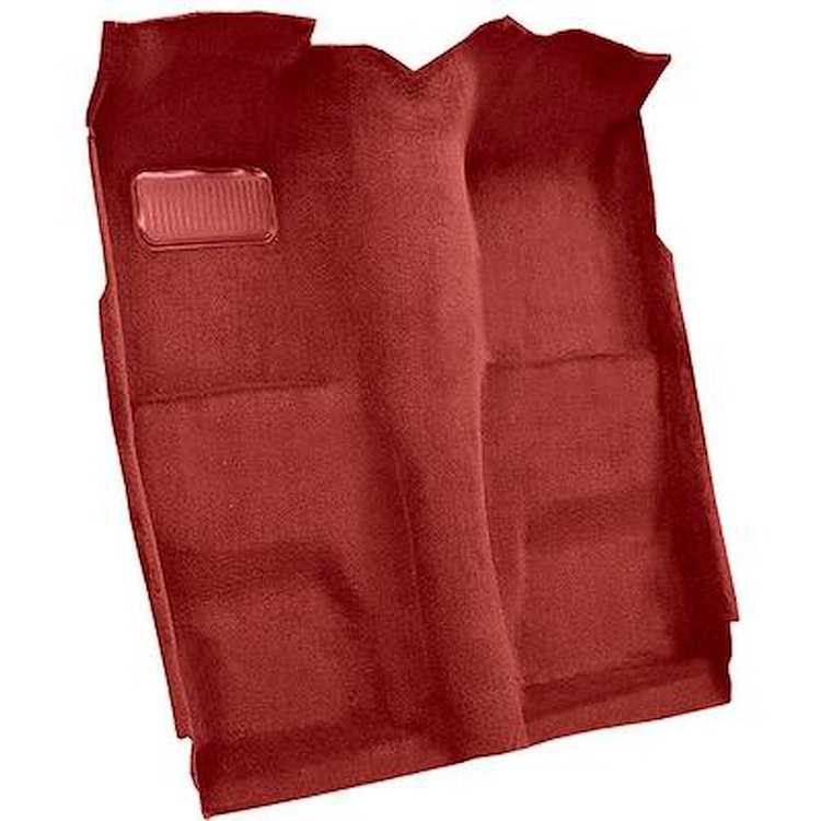 AM1101821 1972-78 American Motors Gremlin; 1-Piece Passenger Area Carpet Set; Cutpile; Oxblood