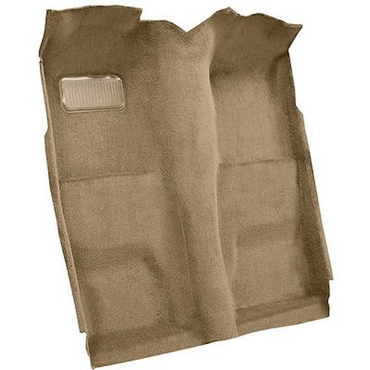 AM1101859 1972-78 American Motors Gremlin; 1-Piece Passenger Area Carpet Set; Cutpile; Cognac