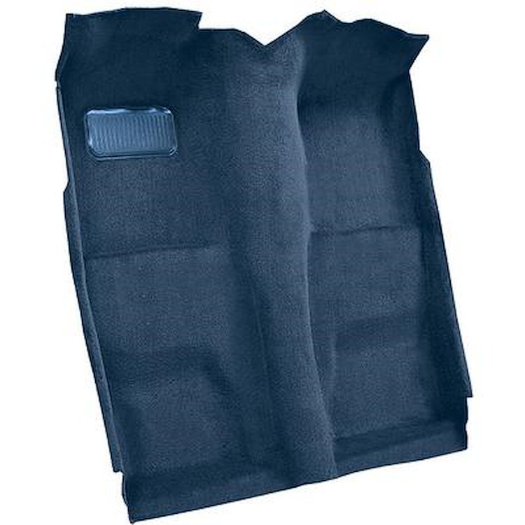 AM1101872 1972-78 American Motors Gremlin; 1-Piece Passenger Area Carpet Set; Cutpile; Royal Blue