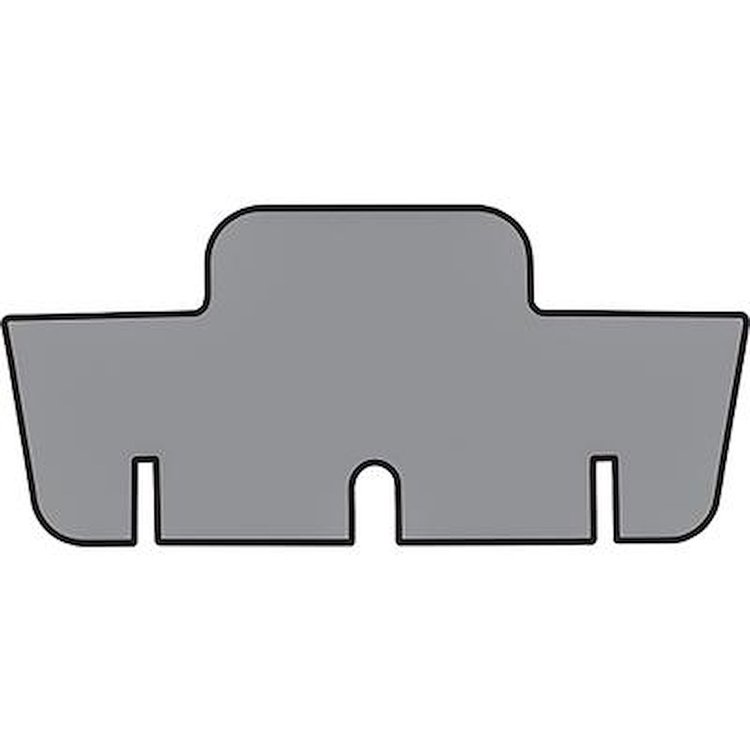 AM15273 1971-74 American Motors Javelin; Long Trunk Mat; TM Foam Material; Blue Herringbone