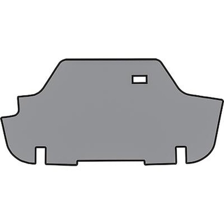 AM15275 1974-77 American Motors Matador; 2-Door Coupe; Trunk Mat; TM Foam Material; Aqua Herringbone