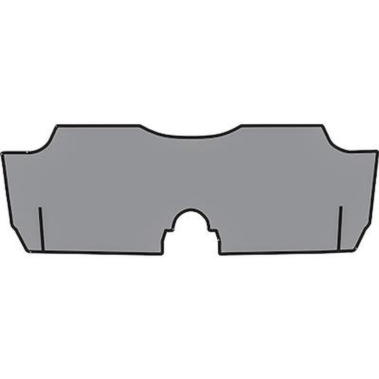 AM15276 1970-77 American Motors Hornet; Trunk Mat; TM Foam Material; Blue Herringbone