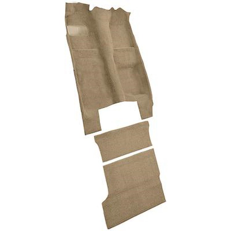 AM1750959 1978 American Motors Concord; 4-Door Wagon; Early Model; 3-Piece Complete Molded Carpet Set; Cutpile; Cognac