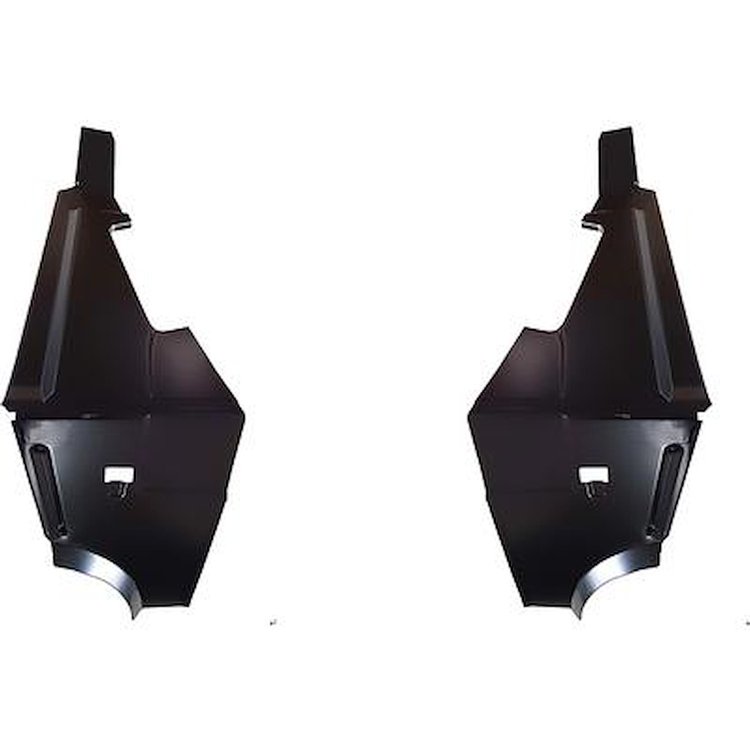 B10021 1968-72 Chevy II / Nova; Rear Package Tray Side Extension Set; LH and RH Sides