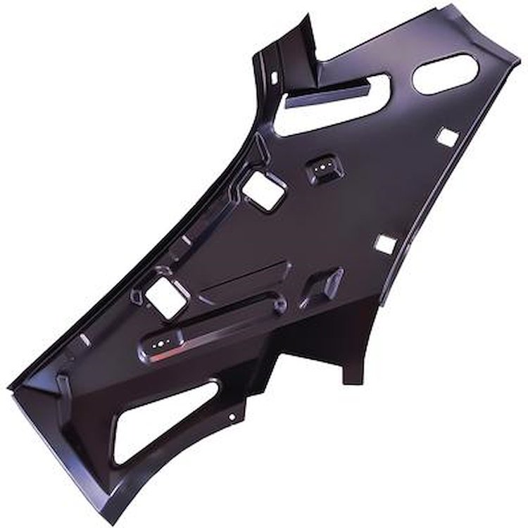 B10023 1968-72 Chevy II / Nova; Inner Sail Panel or Quarter Panel Upper Support; LH, Driver Side