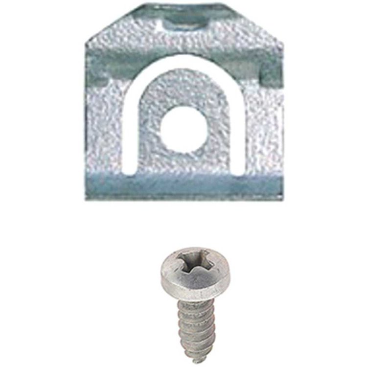 B10708 Molding Clip with Screw for 1965-1975 Buick, Chevrolet, Pontiac, Oldsmobile